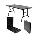 Mesa Dobrável Tipo Maleta Prática e Durável 180x60cm — Portátil, Resistente, Fácil de Montar e Guardar